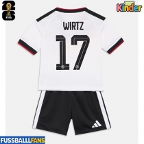 Deutschland Florian Wirtz #17 Heimtrikotsatz Kinder WM 2026 Kurzarm (+ Kurze Hosen)